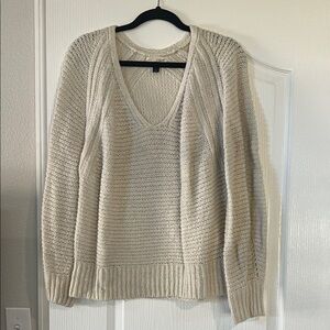 Universal Thread Cream Cable Knit Sweater